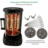 Nutrichef - Churrasqueira Vertical Rotativa
