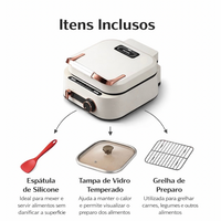 Monda MasterChef - Panela Elétrica Multifuncional 4x1