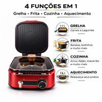 Monda MasterChef - Panela Elétrica Multifuncional 4x1