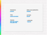 Cama Box Casal com Molas Condued Reconflex