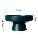 Vaso de Cerâmica Artesanal Criativo com Flores Artificiais